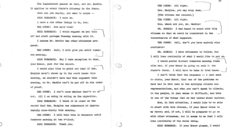 New Haven Black Panther Trial Transcripts