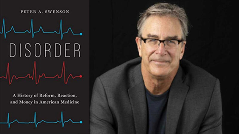 Disorder Book Cover and Author Photo Professor Peter Swenson
