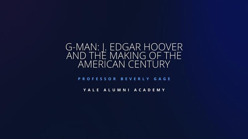 G-Man: J. Edgar Hoover and the Making of the American Century